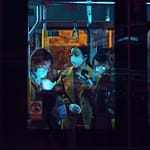 What is my preferred region? people inside a bus wearing masks